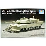 Trumpeter 07277 1/72 Ölçek M1A1 Mayın Temizleme Aparatlı Tank, Plastik Model Kiti