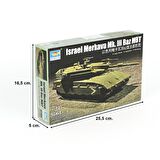 Trumpeter 07104 1/72 Ölçek lsrail Merkava Mk. lll Baz Ana Muharbe Tankı Plastik Model Kiti