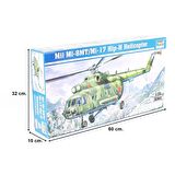 Trumpeter 05102 1/35 Ölçek Mil Mi-17 Hip-H Helikopter, Plastik Model Kiti