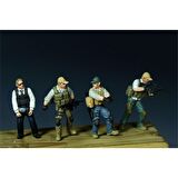 Trumpeter 00420 1/35 Ölçek PMC-VIP Koruma Tim Irak'ta Figürleri Plastik Model Kiti