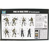 Trumpeter 00420 1/35 Ölçek PMC-VIP Koruma Tim Irak'ta Figürleri Plastik Model Kiti