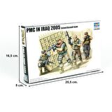 Trumpeter 00419 1/35 Ölçek PMC Saldırı Timi ırak'ta (2005) Figürleri Plastik Model Kiti