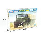 HobbyBoss 85512 1/35 Ölçek Ukraine KrAZ-6322 Askeri Kamyon Plastik Model Kiti