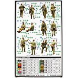 HobbyBoss 84410 1/35 Ölçek Alman (DAK) Afrika Askerleri, Askeri Figür Plastik Model Kiti