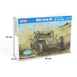 HobbyBoss 82406 1/35 Ölçek Delta Force FAV, Hızlı Hücum Aracıi Araç Plastik Model Kiti