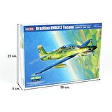 HobbyBoss 81763 1/48 Ölçek Brazilian EMB312 Tucano, Savaş Uçağı Plastik Model Kiti
