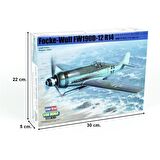 HobbyBoss 81720 1/48 Ölçek Focke-Wulf FW190D-12 R14 Savaş Uçağı Plastik Model Kiti