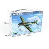 HobbyBoss 81704 1/48 Ölçek Ta 152 C-11, Savaş Uçağı Plastik Model Kiti