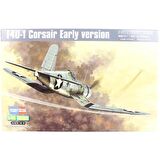 HobbyBoss 80381 1/48 Ölçek F4U-1 Corsair (Erken Dönem), Savaş Uçağı Plastik Model Kiti