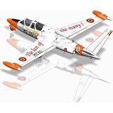AMK 88004 1/48 Ölçek, Fouga CM. 170 Magister, Eğitim Uçağı Plastik Model Kiti