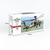 Hasegawa PT42 7242 1/48 Ölçek, AH-64D Apache Longbow (JGSDF), Askeri Helikopter Plastik Model Kiti