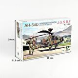 Takom 2607 1/35 Ölçek, AH-64D Apache Longbow (J.G.S.D.F) Saldırı Helikopteri, Plastik Model Kiti