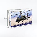 Meng QS-004 1/35 Ölçek, Boeing AH-64D Apache Longbow,  Ağır Saldırı Helikopteri, Plastik model Kiti