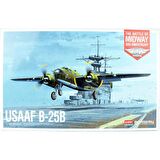 Academy 12336 1/48 Ölçek, USAAF B-25B Battle of Midway (80th Anniversary) Savaş Uçağı, Plastik Model Kiti