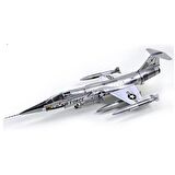 Academy 12576 1/72 Ölçek, USAF F-104C (Vietnam Savaşı) Savaş Uçağı, Plastik Model Kiti