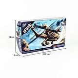 Academy 12625 1/144 Ölçek, AH-64D/DJ Apache Askeri Helikopter, Plastik Model Kiti