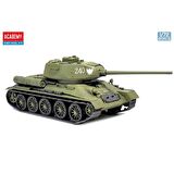 Academy 13421 1/72 Ölçek, T-34-85 Soviet Orta Sınıf Tankı, Plastik Model Kiti