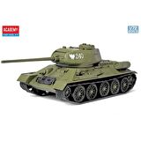 Academy 13421 1/72 Ölçek, T-34-85 Soviet Orta Sınıf Tankı, Plastik Model Kiti