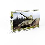 Academy 13421 1/72 Ölçek, T-34-85 Soviet Orta Sınıf Tankı, Plastik Model Kiti