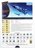 Clear Prop Models 72032 1/72 Ölçek, MiG-23ML/MLA Flogger-G, Askeri Jet Uçağı, Plastik Model Kiti
