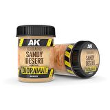 AK Interactive 8022 250 ml. Kum Çölü, Akrilik, Diorama Serisi Zemin Dokusu