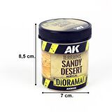AK Interactive 8022 250 ml. Kum Çölü, Akrilik, Diorama Serisi Zemin Dokusu