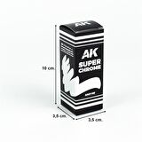 AK Interactive 9198 60 ml. Süper Krom, Ayna Mürekkepi