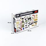 AK Interactive 35006 1/35 Ölçek, İsrail Ordusu Aksesuarları, Plastik Model Kiti