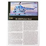 Mistercraft F154 1/48 Mi-2 RM (Polonya Donanması) Askeri Helikopter Plastik Model Kiti