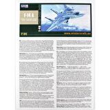 Mistercraft G004 1/48 F-14A Tomcat (İki Kuyruklu Arslan) Savaş Uçağı Plastik Model Kiti
