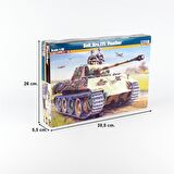 Mistercraft G090 1/35 Sd.Kfz.171 Panther Ana Muharebe Tankı Plastik Model Kiti