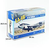 Kinetic K48022 1/48 EA-6B Prowler Savaş Uçağı, Plastik Model Kiti