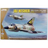 Kinetic K48056 1/48 IAI Nesher ( Single/Double Seat Combo ) Savaş Uçağı, Plastik Model Kiti