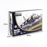 Kinetic K48060 1/48 Harrier GR1/GR3 Savaş Uçağı, Plastik Model Kiti