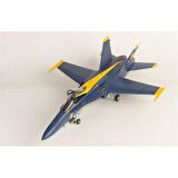 Kinetic K48073 1/48 F/A-18A/B/C/D Blue Angels 2017 Savaş Uçağı, Plastik Model Kiti