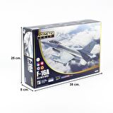 Kinetic K48100 1/48 F-16A (MLU NATO Viper) Savaş Uçağı, Plastik Model Kiti