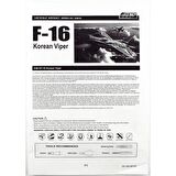 Kinetic K48153 1/48 KF-16U (ROKAF Viper) Savaş Uçağı, Plastik Model Kiti