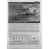 Kinetic K48077 1/48 F-104G ROCAF Starfighter Savaş Uçağı, Plastik Model Kiti