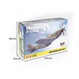 SWS 09 1/32 Ölçek, Mustang IV Savaş Uçağı, Plastik Model Kiti