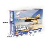 SWS 48-15 1/48 Ölçek, F-4E Late Phantom II Savaş Uçağı, Plastik Model Kiti
