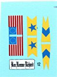 Mistercraft D165 1/500 USS Bon Homme Richard Yelkenli gemisi Demonte Plastik Maketi