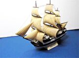 Mistercraft D165 1/500 USS Bon Homme Richard Yelkenli gemisi Demonte Plastik Maketi