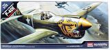 Academy 12468 1/72 P-40E Warhawk Savaş Uçağı Demonte Plastik Maketi