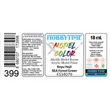 Hobbytime 399 18 ml. FS34079, Koyu Yeşil (SEA-Forest Green), Akrilik Model Boyası