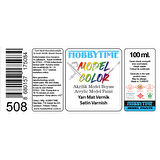 Hobbytime 508 100 ml. Yarı Mat Vernik (Satin Varnish)