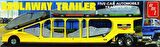AMT 1193 1/25 5Car Haulaway Trailer Araba Taşıma Dorsesi Demonte Plastik Maketi