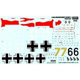 Academy 12225 1/48 Messerschmitt Bf 109T-2 Savaş Uçağı Demonte Plastik Maketi