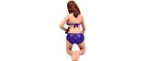 American Diorama AD76365 1/24 Ölçek Araba Yıkayan Bikinili Kız (Alisa) Sergilemeye Hazır Plastik Figürü