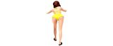 American Diorama AD76366 1/24 Ölçek Araba Yıkayan Bikinili Kız (Stephanie) Sergilemeye Hazır Plastik Figürü