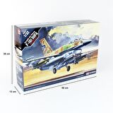 Academy 12105 1/32 F-16I SUFA Savaş Uçağı Demonte Plastik Maketi